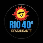 Logomarca de Rio 40° Bar & Restaurante